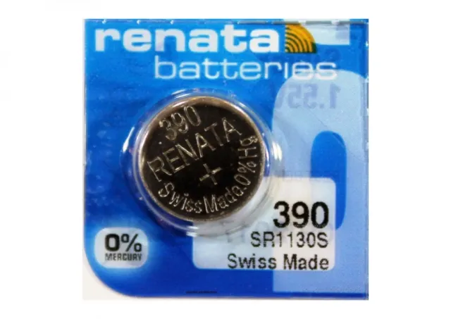 Renata baterija 390 1,55V Srebro oksid dugme baterija za SAT, Pakovanje 1kom