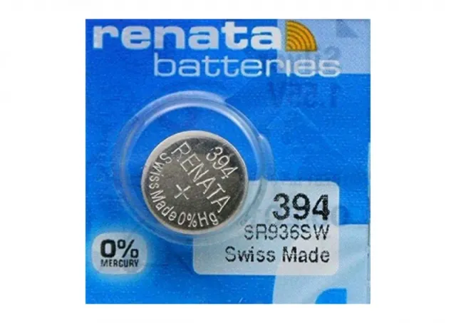 Renata baterija 394 1,55V Srebro oksid dugme baterija za SAT, Pakovanje 1kom