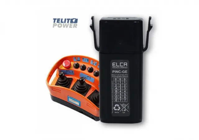  Reparacija baterije NiCd 7.2V 700mAh za GENIO-SFERA daljinski upravljač