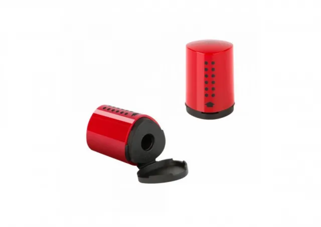 Rezač Grip Faber Castell mini plavo/crveni (1/10) 183710