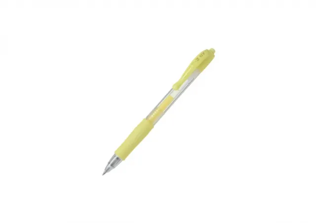 ROLER PILOT G2 0.7 PASTEL ŽUTI