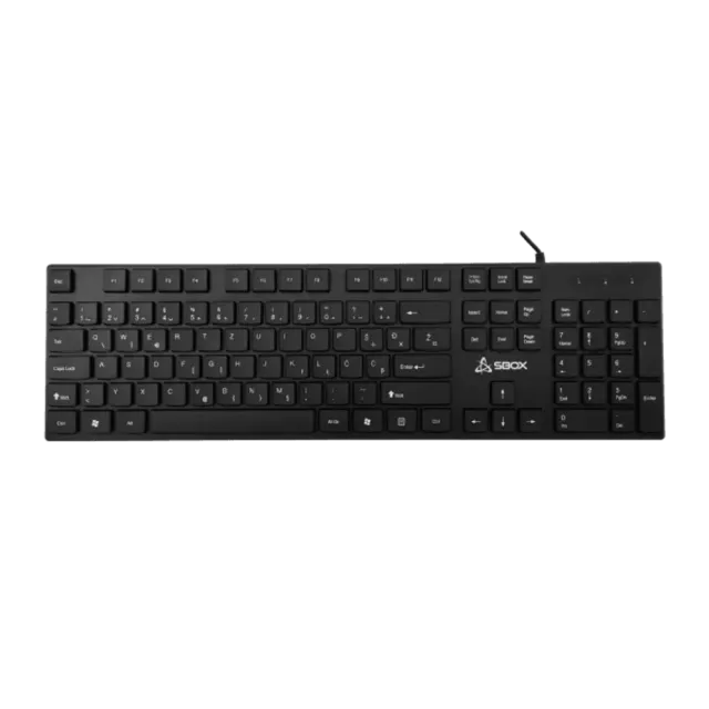 S Box K 123 Tastatura USB SR 104