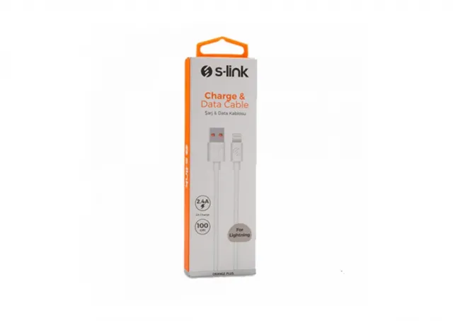 S-LINK KABL USB-LIGHTNING 1M 2.4A SL-X242 BELI-31620