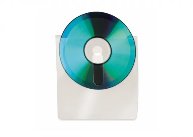 Samolepljivi džep za CD/DVD sa prorezom 127x127 1/10, 3L - Djois 3L  02L10236