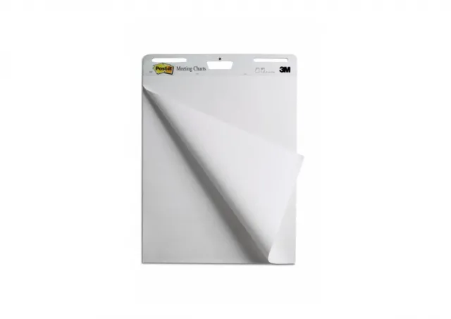 Samolepljivi flipchart blok blanko, 30l, 64x76cm, Post-it 559 3M 
