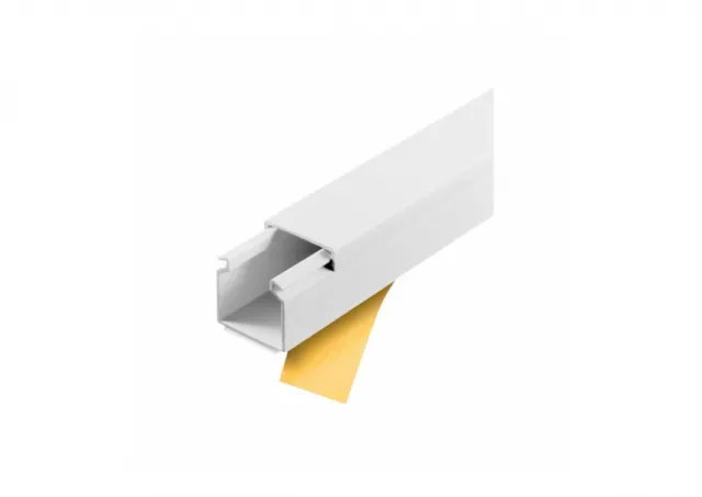 Samolepljivi PVC kablovski kanal 25x25x2000mm KKS25x25E