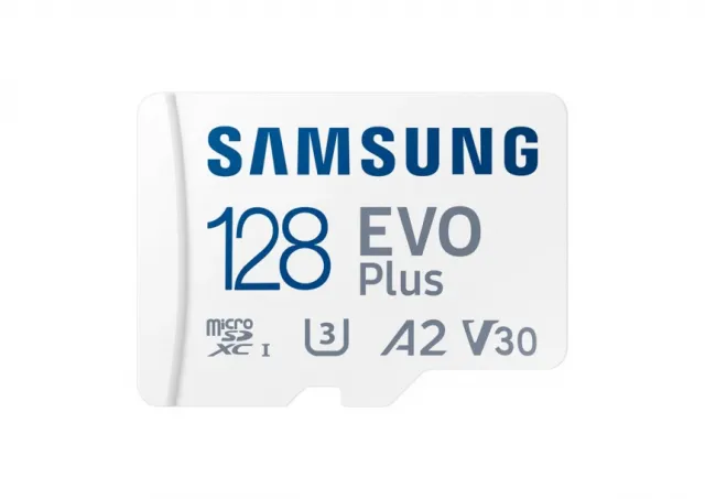 SAMSUNG Memorijska kartica EVO PLUS MicroSD Card 128GB class 10 + Adapter MB-MC128SA 