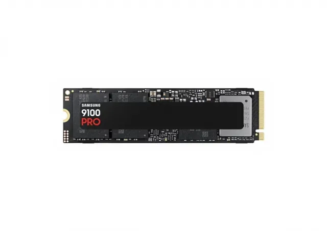 Samsung MZ-VAP4T0BW M.2 NVMe 4TB, 2280, Gen PCIe 5.0x4, 9100 PRO, Read up to 14800 MB/s, Write up to 13400 MB/s (single sided)