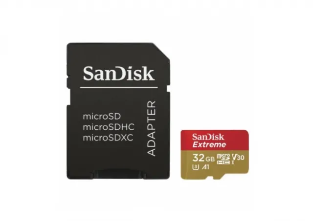 SanDisk SDHC 32GB Extreme Micro SD 100MB/s sa adapterom V30 UHS-I U3+