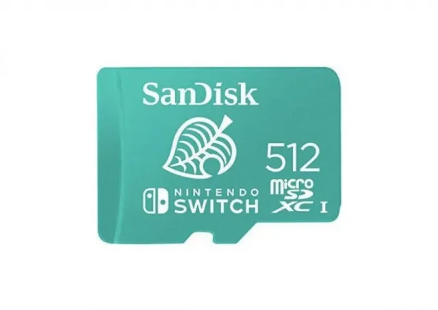 SanDisk SDXC 512GB micro 100MB/s R, 90MB/s W for Ninetendo Switch 67840