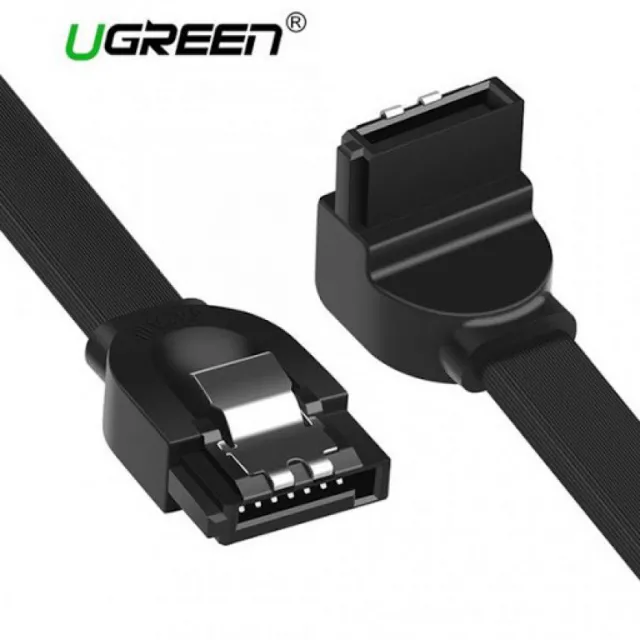 SATA 3.0 Data Kabl  0.5m 90° US217 Ugreen     30797 