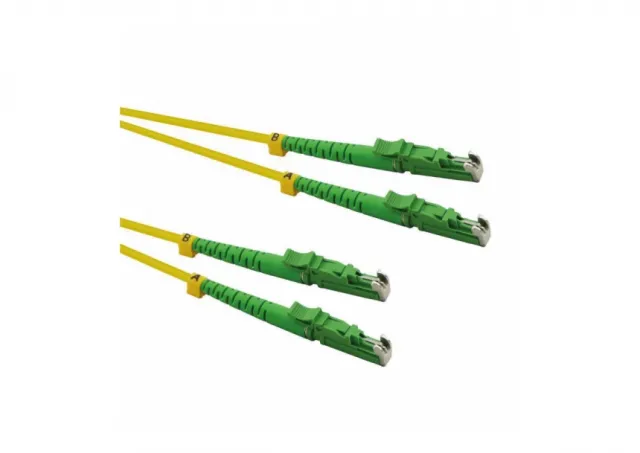 Secomp ROLINE FO patchcord E2000/APC-E2000/APC, OS2, LSOH, žuti, 2m