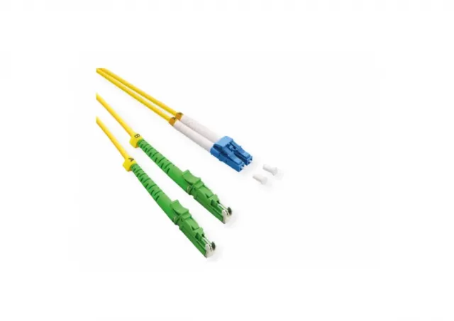 Secomp ROLINE FO patchcord E2000/APC-LC/UPC, OS2, LSOH, žuti, 2 m