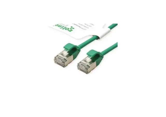 Secomp Roline GREEN U/FTP Data Center PatchCord 6A Slim LSOH zeleni 5.0m