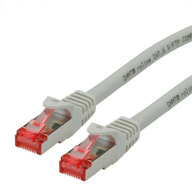Secomp Roline SFTP (PiMF) PatchCord Cat6/CompLv, LSOH, sivi, 20.0m