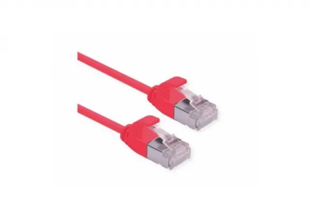 Secomp Roline U/FTP Data Center PatchCord 6A Slim LSOH crveni 0.15m