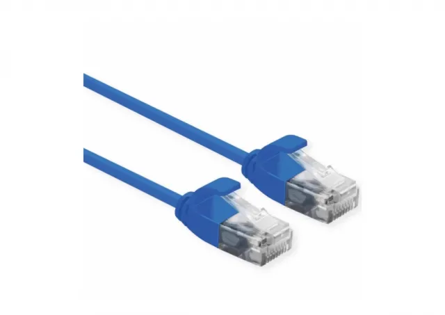 Secomp Roline UTP Data Centar PatchCord Cat6A, Slim, LSOH, plavi 1.0m