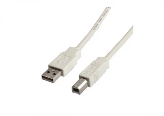 Secomp USB2.0 A-B M/M beige 4.5m printer