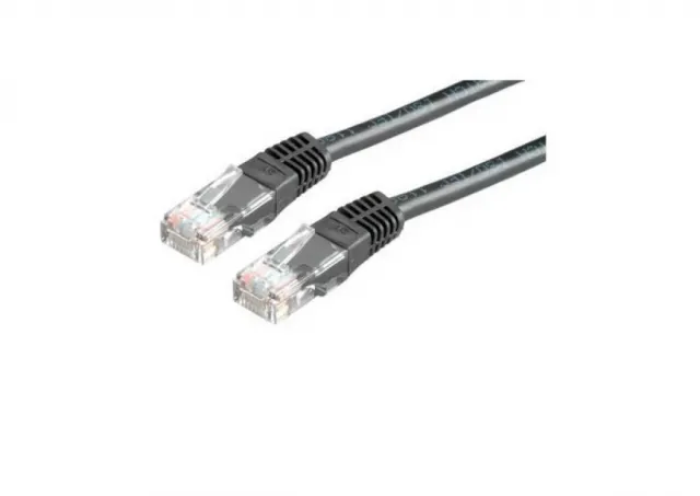 Secomp UTP PatchCord Cat6, crni 2.0m