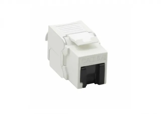 Secomp Value Keystone Jack Cat6a UTP toolless white