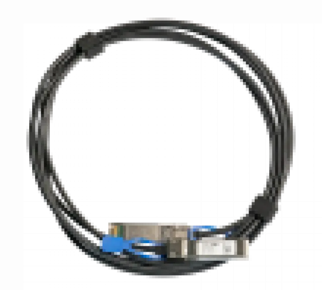 SFP28 DAC kabl za direktnu 25-Gigabit vezu između svičeva/rutera/adaptera dužine 1m, podržava i SFP+ 10G i SFP 1G module i brzine (NT-SFP28-25G-CU1M)