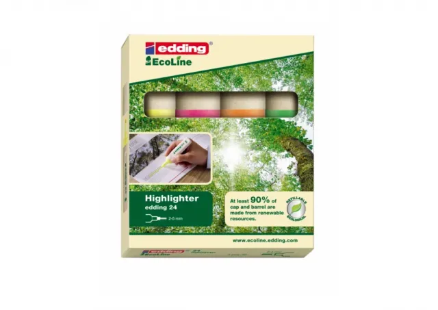 Signiri E-24 EcoLine 2-5mm, set 1/4 Edding sortirano 08SG24Q