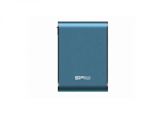 Silicon Power Portable HDD 2TB, Armor A80, USB 3.2 Gen.1, IPX7 Protection, Black