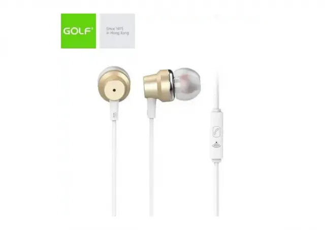Slušalice za mobilni GOLF M26 gold
