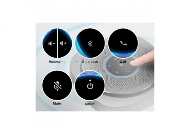 SNOM C300 portable BT& USB zvucnik za konferen.veze, 6 mikrofona