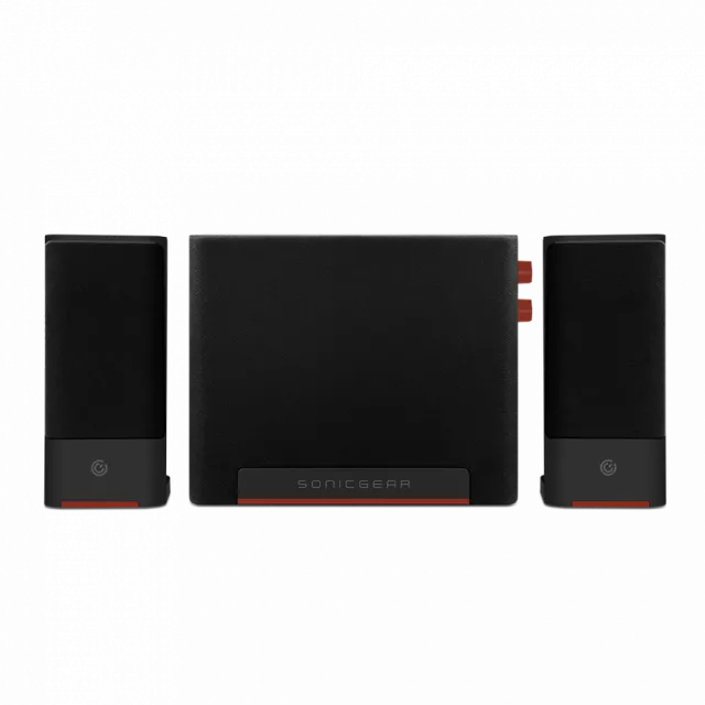 SONICGEAR SPACE 3 Maroon FM 2.1 20W USB/BT/AUX