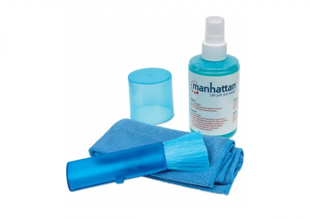 Sredstvo za čišćenje ekrana Manhattan 421027 sa krpicom/četkicom/200ml