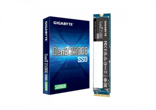 SSD Gigabyte Gen3 2500E-500 GB-PCle 3.0x4 (NVMe)