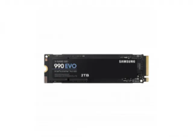 SSD M.2 NVMe 2TB Samsung 990 EVO Series,5000 MB/s 4200 MB/s  MZ-V9E2T0BW