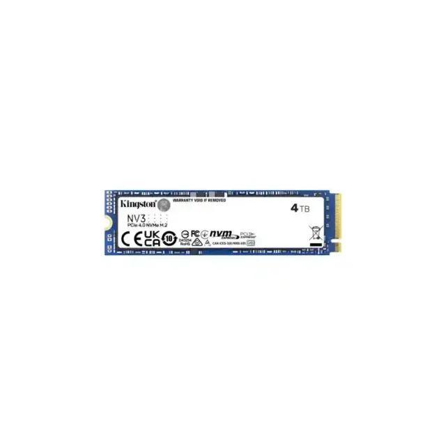 SSD M.2 NVME 4TB Kingston SNV3S/4000G 6000MBs/5000MBs