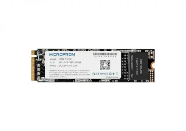 SSD M.2 NVME 512GB MicroForm F11N
