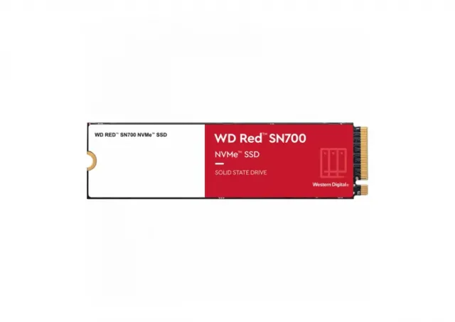 SSD NAS WD Red SN700 500GB M.2 2280-S3-M PCIe Gen3 x4 NVMe, Read/Write: 3430/2600 MBps, IOPS 420K/380K, TBW: 1000