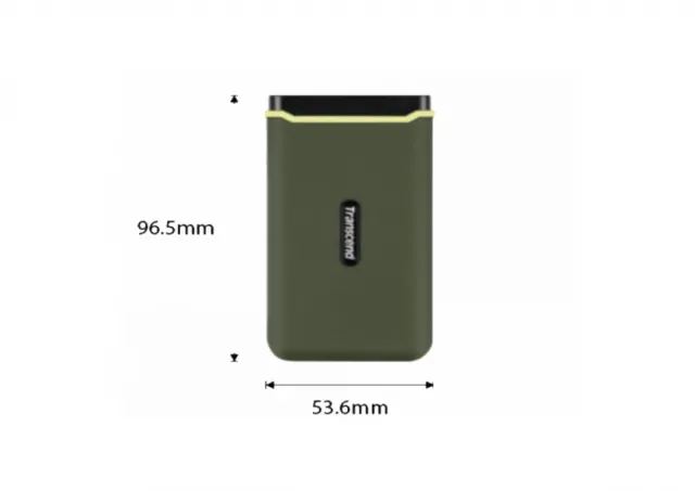 SSD TRANSCEND ESD380C 2000GB/eksterni/USB 3.2/type c/crna