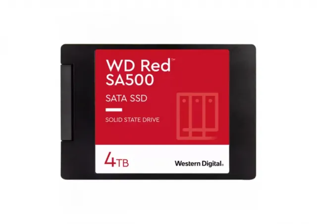SSD WD Red (2.5'', 4TB, SATA III 6 Gb/s)