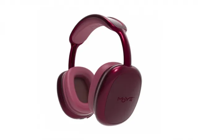 Stellar BT Headphones with Microphone Ruby
