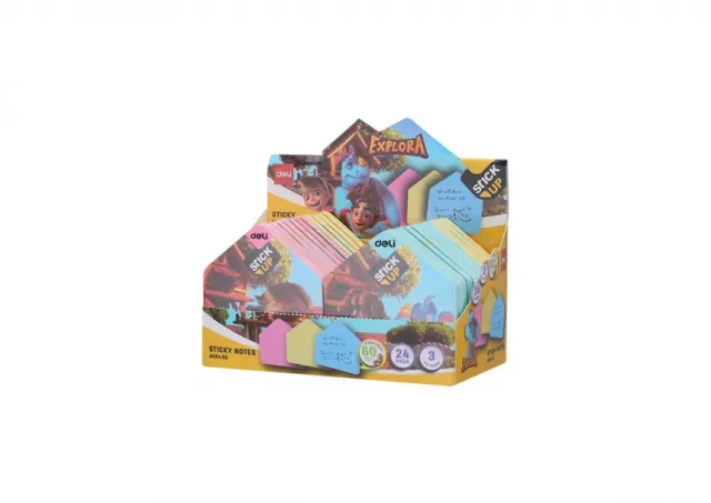 STIKER BLOK DELI 76x76mm EXPLORA EA55403 - 2x60 LISTA