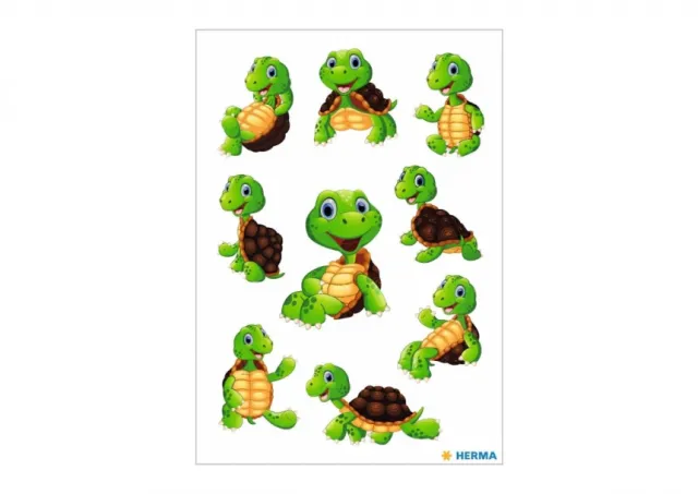 Stikeri MAGIC LITTLE TURTLE, MOVING EYE Herma  12SH15463