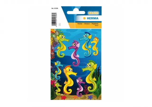 Stikeri MAGIC SEAHORSE, LUMINOUS Herma  12SH15398
