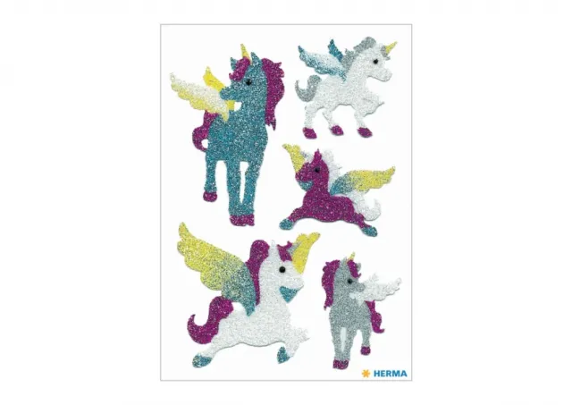 Stikeri MAGIC UNICORN, DIAMOND GLITTERY Herma  12SH6667