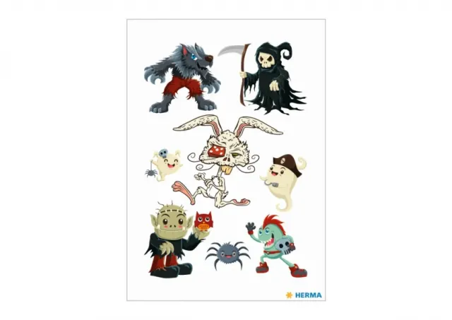 Stikeri TATTOO ZOMBIES COLOUR Herma  12SH15196