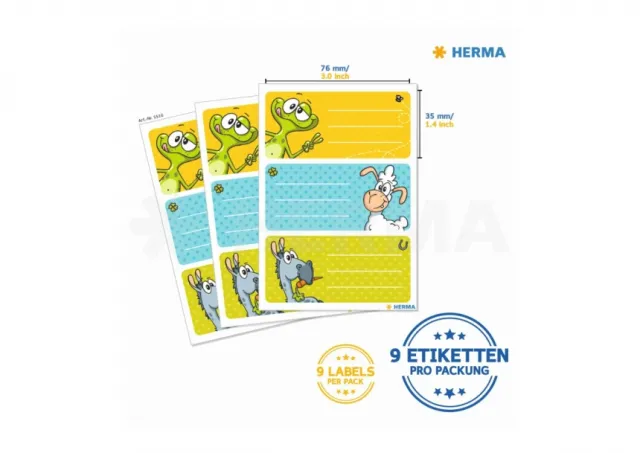 Stikeri VARIO  SCHOOL DOMAĆE ŽIVOTINJE Herma  12SH5516
