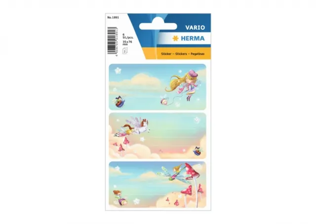 Stikeri VARIO SCHOOL FAIRY DANCE, GLITTERY Herma  12SH1891