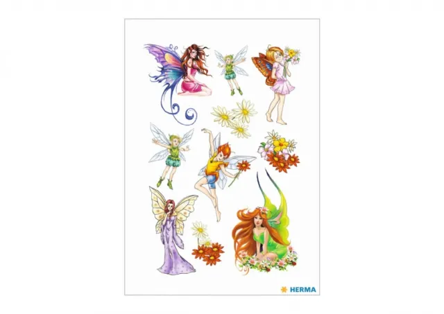 Stkeri TATTOO FAIRIES COLOUR Herma  12SH6764