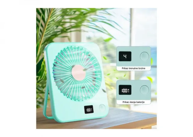Stoni USB mini ventilator sa displejem 17417-5919GR