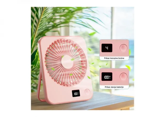 Stoni USB mini ventilator sa displejem 17417-5919PK