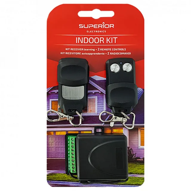 Superior Set za daljinsko upravljanje, 2 kanala, 2 RC-a,  433 MHz - KIT INDOOR 433